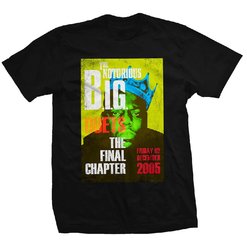 Biggie Smalls | Official Band T-Shirt | Final Chapter Ribbed T-Shirt High Neck Heavyweight