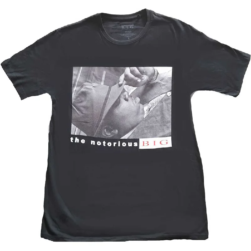 Biggie Smalls | Official Band T-Shirt | Lay Down Hooded Caped Shawl Collar