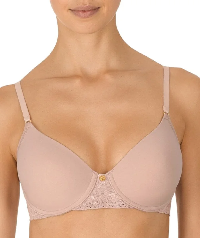 Natori Bliss Perfection Smooth Underwired T-Shirt Bra - Rose Beige Casual Formal Business