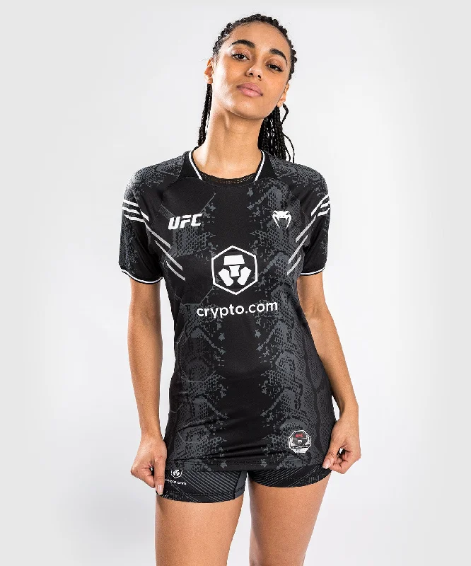 T-shirt Technique pour Femmes UFC Adrenaline by Venum Authentic Fight Night - Noir Fashionable Trendy Casual