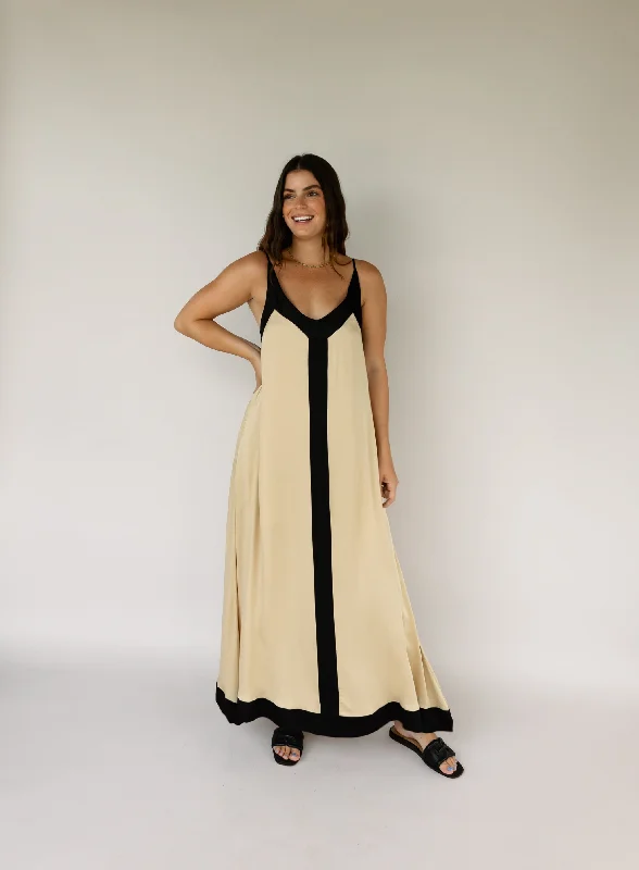 Allie Maxi Dress Comfortable Bohemian Maxi Dress