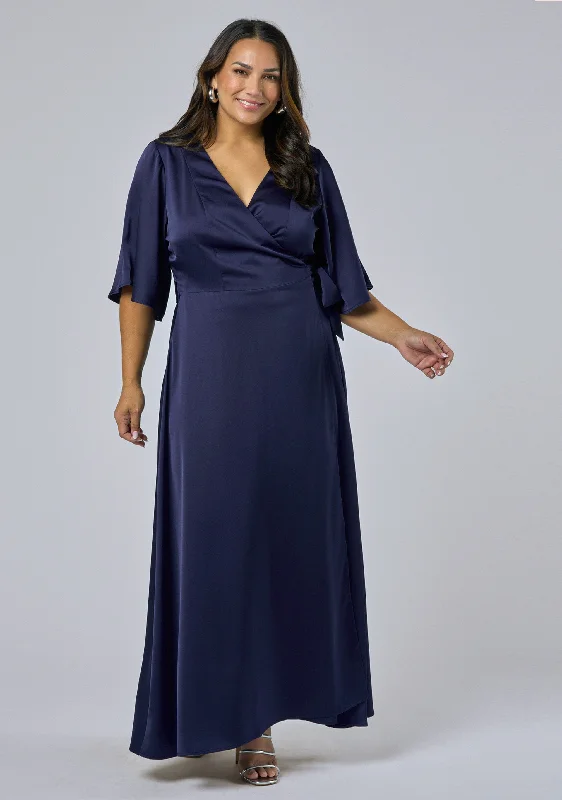 Glitz and Glam Maxi Dress Fashionable Asymmetrical Maxi Dress