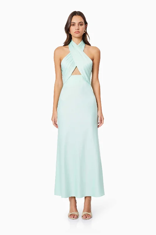 Aria Maxi Dress - Mint Fashionable Layered Maxi Dress