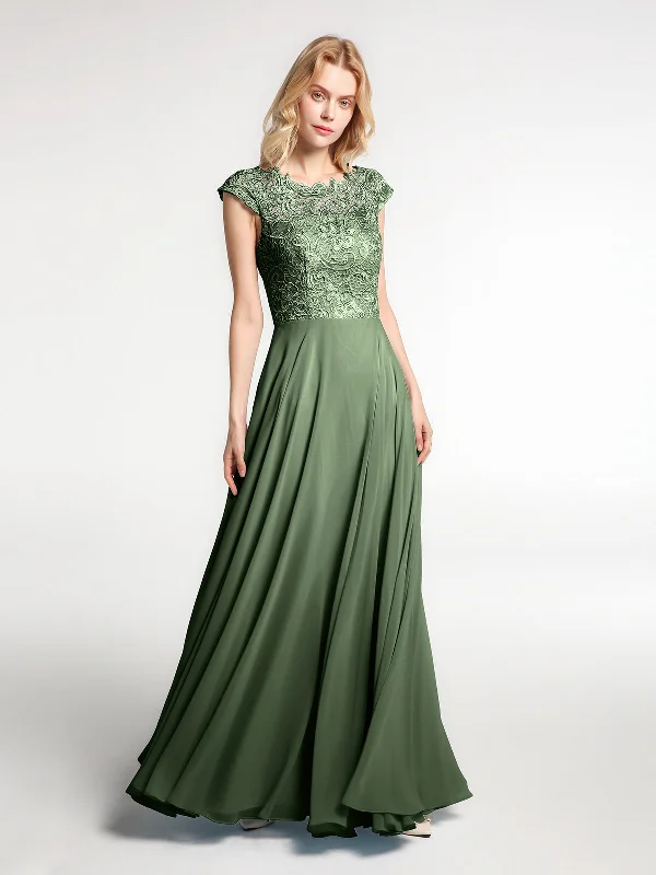 Illusion Wrap Neck Lace and Chiffon Maxi Dress-Olive Green Fashionable Button-Down Maxi Dress Illusion Wrap Neck Lace and Chiffon Maxi Dress-Olive Green Fashionable Button-Down Maxi Dress
