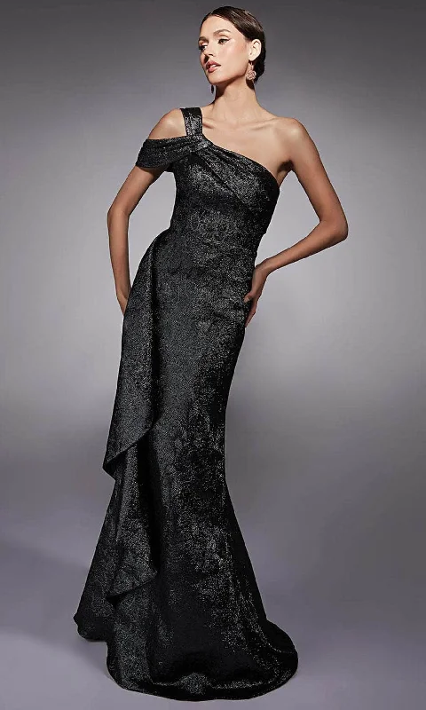 Alyce Paris 27734 - Side Ruffle Column Prom Gown