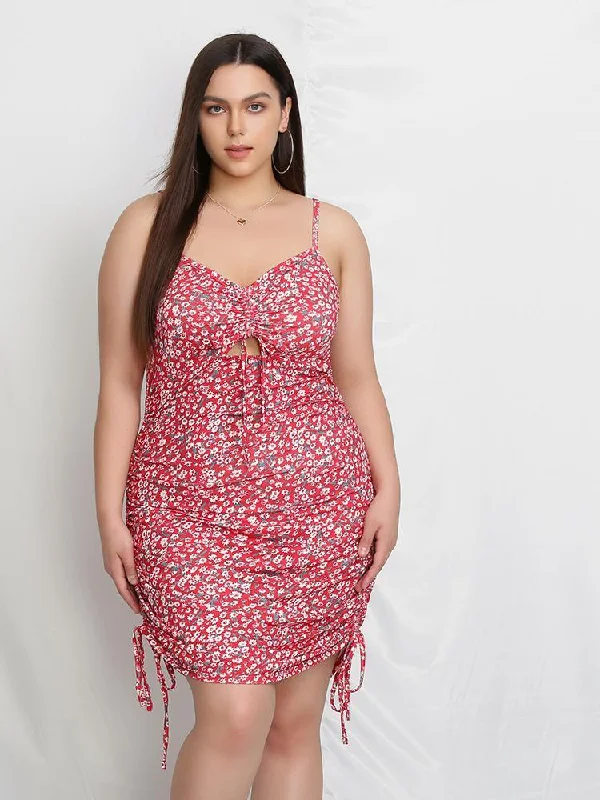 Cut Out Knot Dress