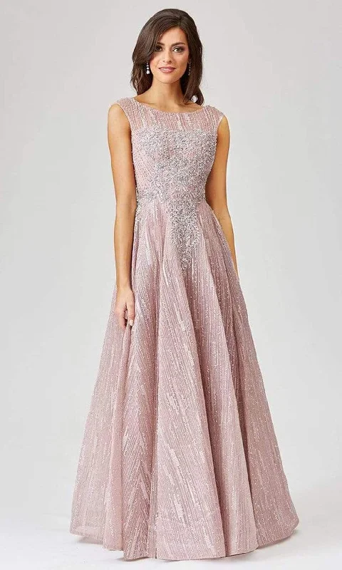 Lara Dresses - 29477 Embellished Bateau A-Line Dress