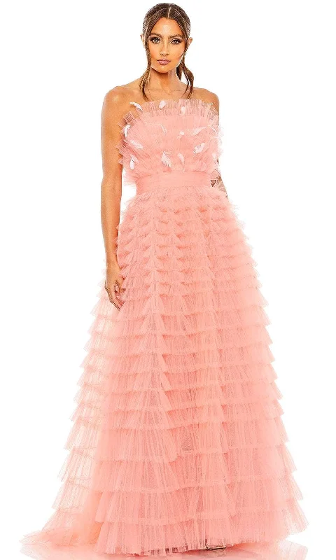 Mac Duggal 20530 - Strapless Ruffle Classic Prom Gown