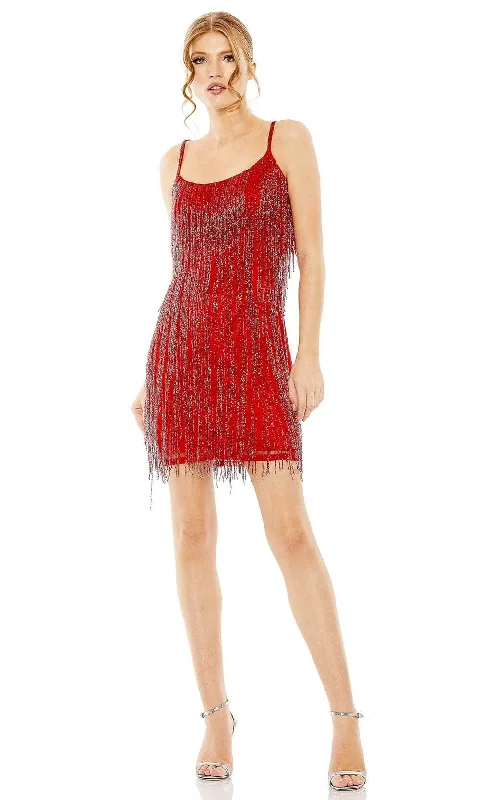 Mac Duggal 5935 - Square Scoop Cocktail Dress