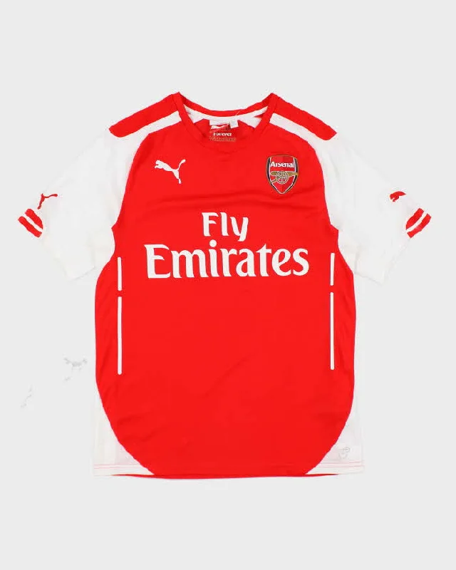 Arsenal FC Home Football Shirt - S Polka Dot Checkered Tartan