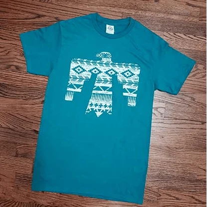 Aztec T-Bird T-shirt Cashmere Blend Cotton Blend Poly Blend