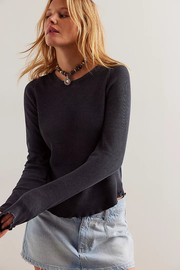 EASY DOES IT TEE Handmade Hand-knitted Hand-woven