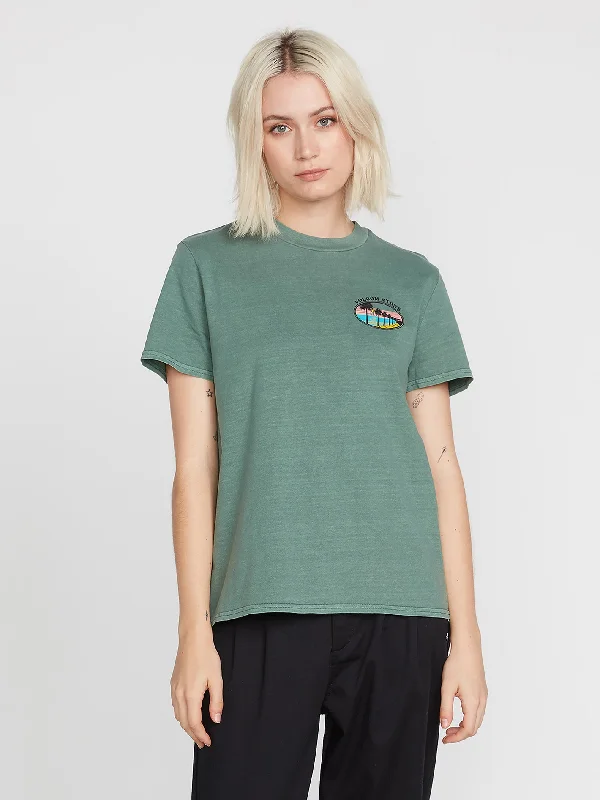 Lock It Up T-shirt - DARK PINE Jersey Fabric Tulle Fabric Batik Fabric