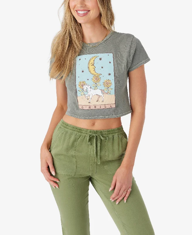 LUNE TEE Zippered Front Buttoned Front Snap Front