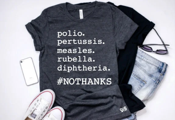 #NOTHANKS Adult Shirt Welt Pockets Slit Pockets