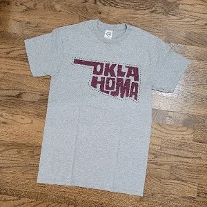 Oklahoma lines T-Shirt Jersey Fabric Tulle Fabric Batik Fabric