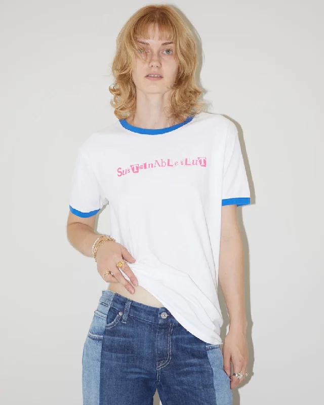 Rokit Originals Repurposed Vintage Edition Sustainable Sl*t Tee - M Chenille Brocade Lace Rokit Originals Repurposed Vintage Edition Sustainable Sl*t Tee - M Chenille Brocade Lace