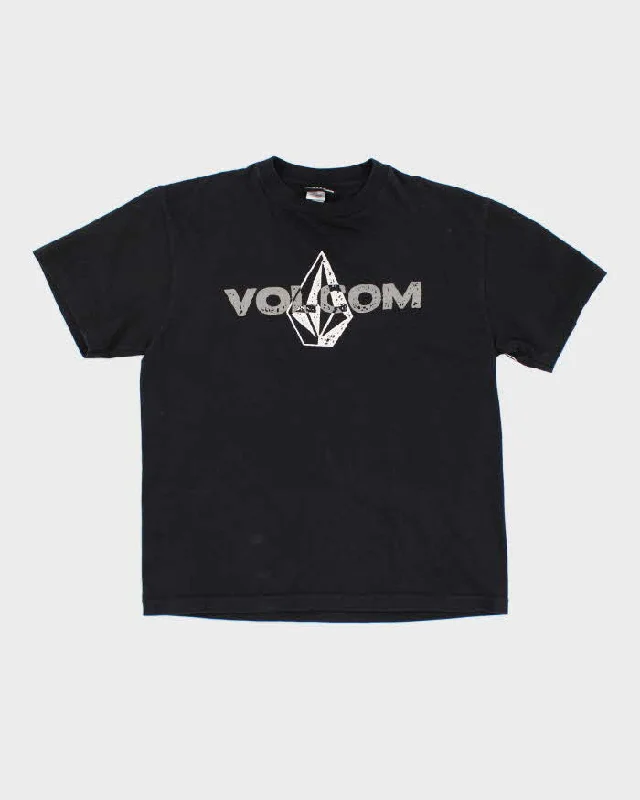 Vintage Y2k 00s Volcom T-shirt - M Basic T-Shirt Crew Neck Short Sleeve