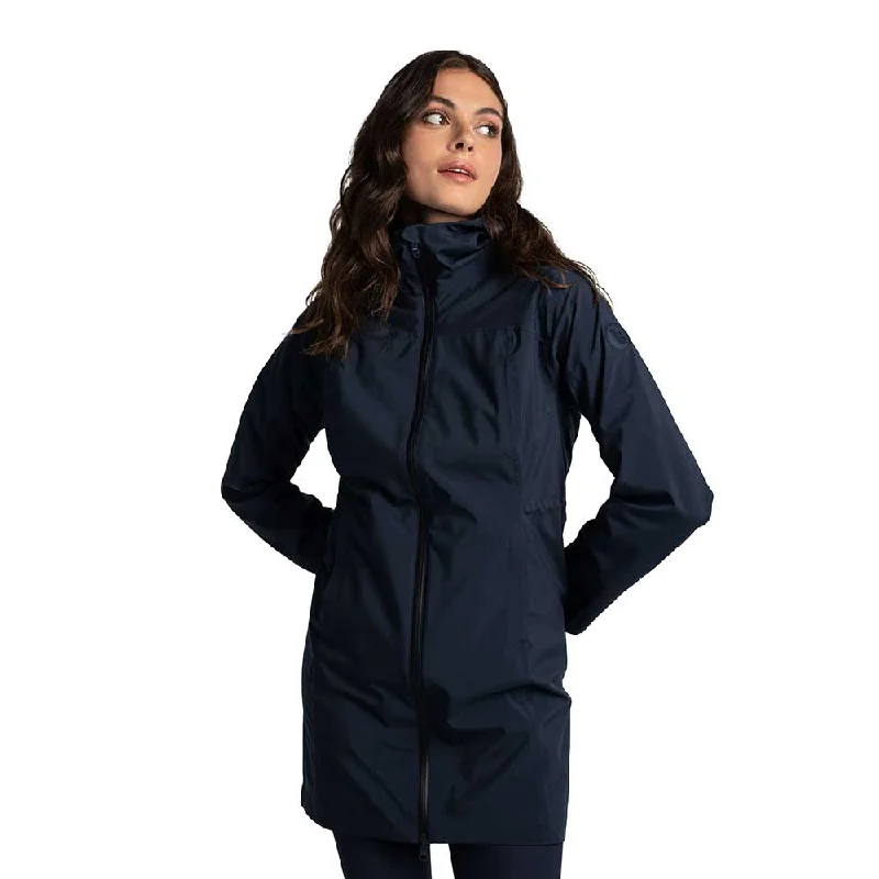 Women's Element Long Rain Jacket - Outerspace Wool Jacket Cashmere Jacket Tweed Jacket
