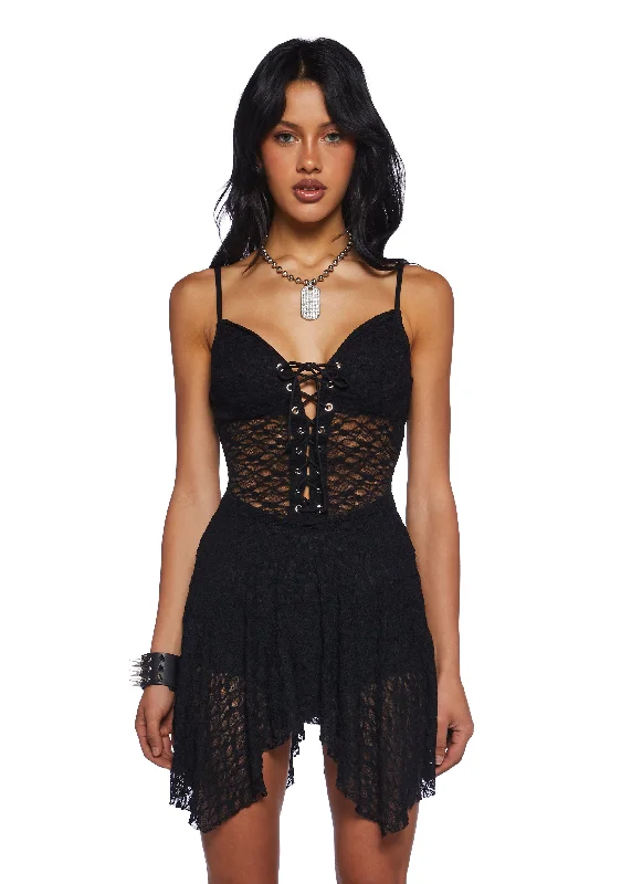 Catch My Energy Mini Dress Classic Floral Print Mini Dress
