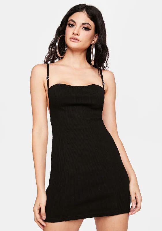 Cute Factor Mini Dress Chic Sleeveless Mini Dress