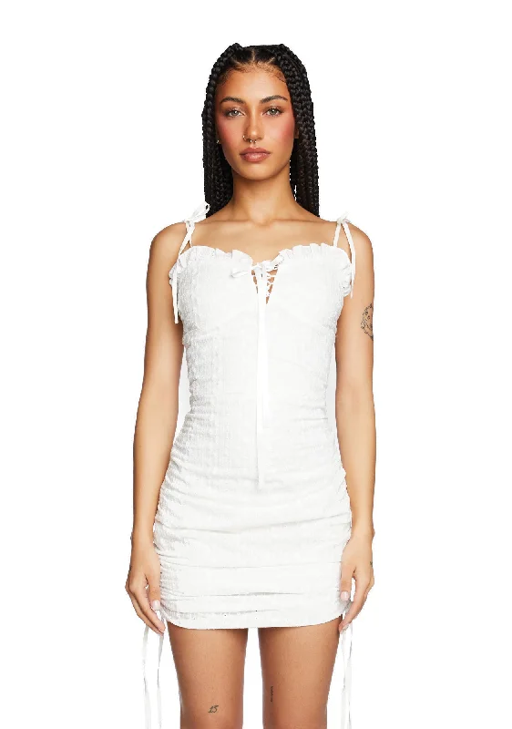 Dawning Of The Season Mini Dress Cozy T-Shirt Mini Dress
