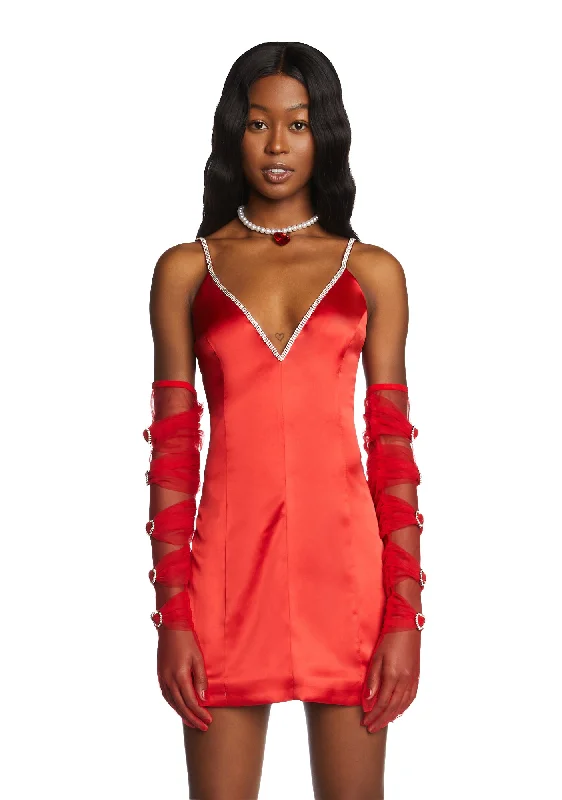 Do It For Love Mini Dress Casual V-Neck Mini Dress