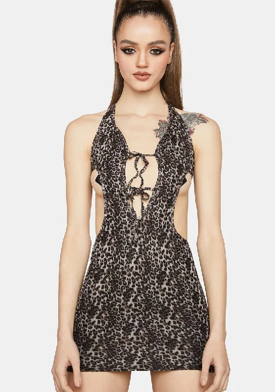 Got The Goods Mini Dress Elegant Mini Dress with Ruffles