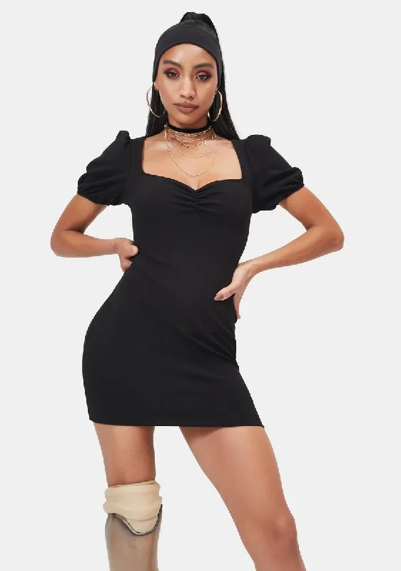 Into the Cosmos Short Sleeve Sweetheart Mini Dress Comfortable Fit-and-Flare Mini Dress Into the Cosmos Short Sleeve Sweetheart Mini Dress Comfortable Fit-and-Flare Mini Dress