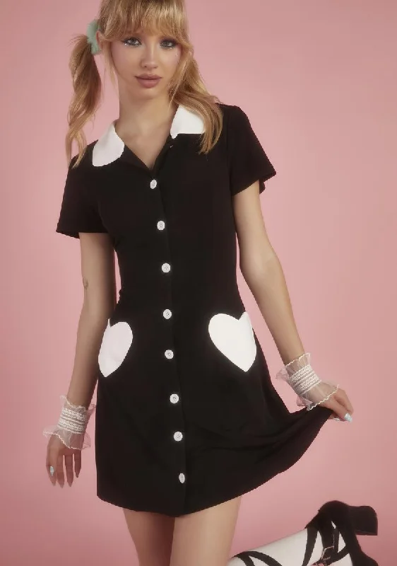 Jugglin' Lovers Mini Dress Stylish Sweetheart Mini Dress