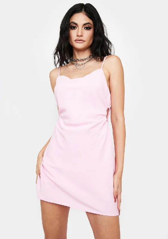 Knew I Love You Mini Dress Chic Puff Sleeve Mini Dress