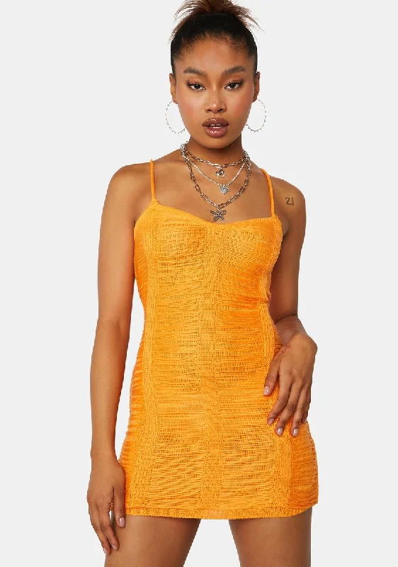 Pulse Points Mini Dress Chic Tropical Mini Dress