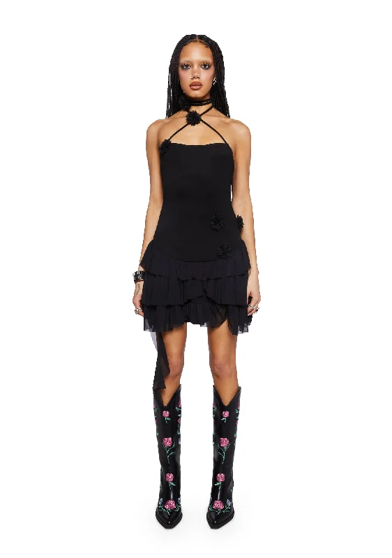 The Night Is Young Mini Dress Elegant Sequin Mini Dress