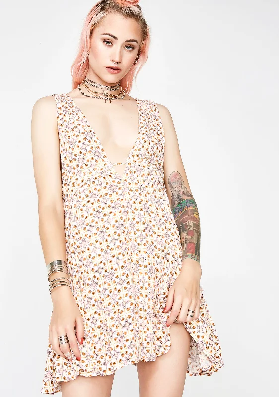 See Ya Nevah Mini Dress Casual Button-Up Mini Dress