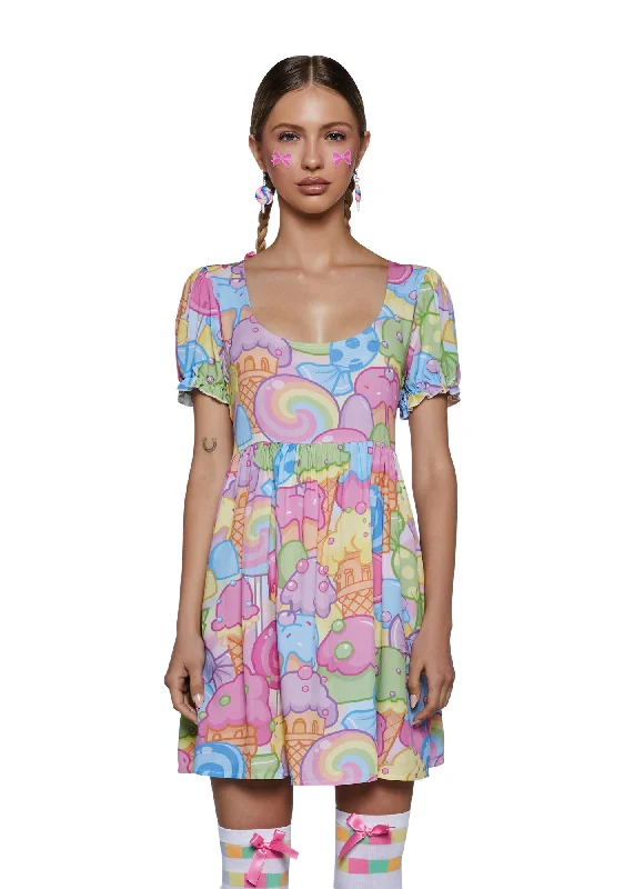 Sugar Rush Mini Dress Casual Mini Dress with Pockets