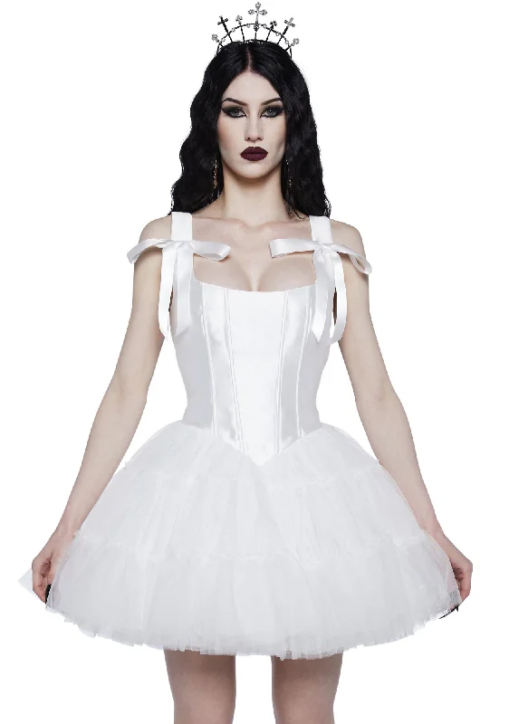 Sweetest Day Mini Dress Trendy Tulle Mini Dress