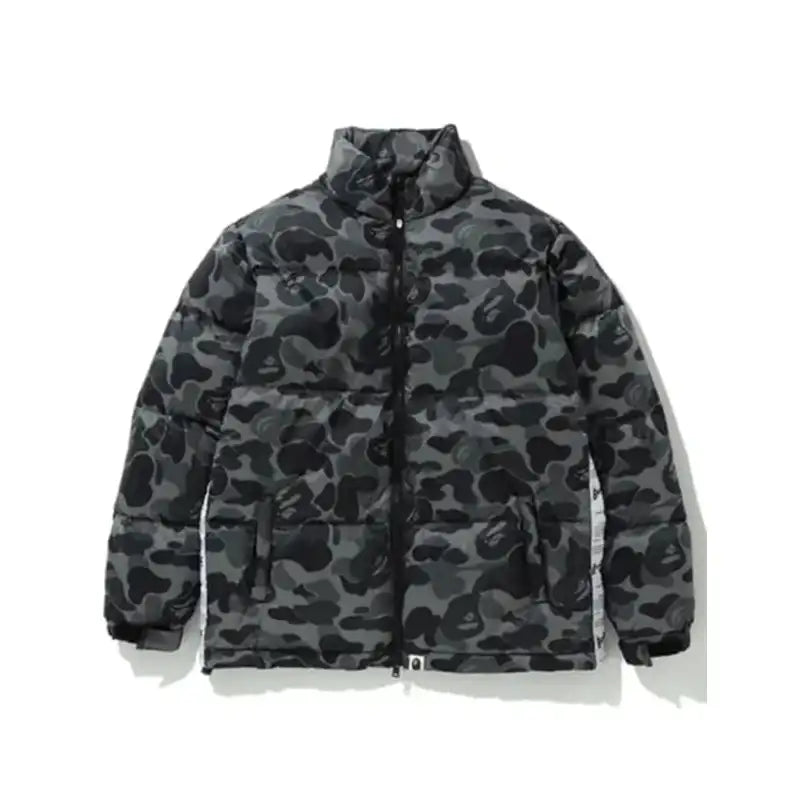 A Bathing Ape Parachute Puffer Jacket Cardigan Sweater Pullover