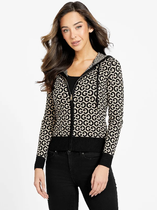 Alexa Zip-Up Jacket Wool Jacket Cashmere Jacket Tweed Jacket