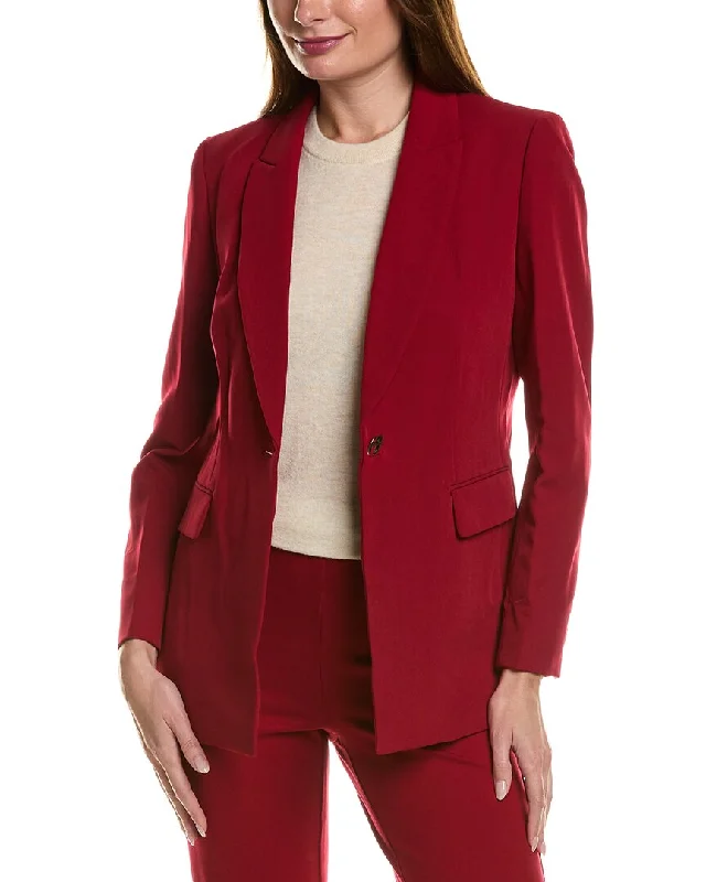Anne Klein Peak Lapel Jacket Belted Jacket Elasticated Jacket Padded Jacket