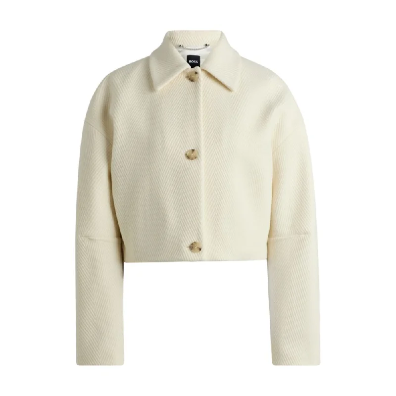 Herringbone jacket in a virgin-wool blend One-Shoulder Jacket Off-the-Shoulder Jacket Asymmetrical Jacket Herringbone jacket in a virgin-wool blend One-Shoulder Jacket Off-the-Shoulder Jacket Asymmetrical Jacket