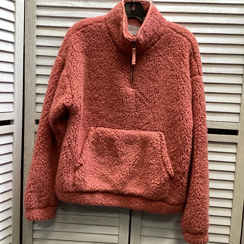 Jacket Faux Fur & Sherpa By Thread And Supply In Pink, Size: S Striped Jacket Polka Dot Jacket Floral Jacket