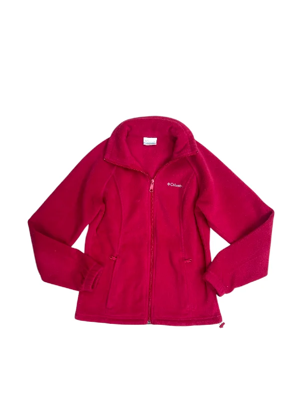 Jacket Fleece By Columbia In Pink, Size: Xs Denim Jacket Leather Jacket Suede Jacket Jacket Fleece By Columbia In Pink, Size: Xs Denim Jacket Leather Jacket Suede Jacket