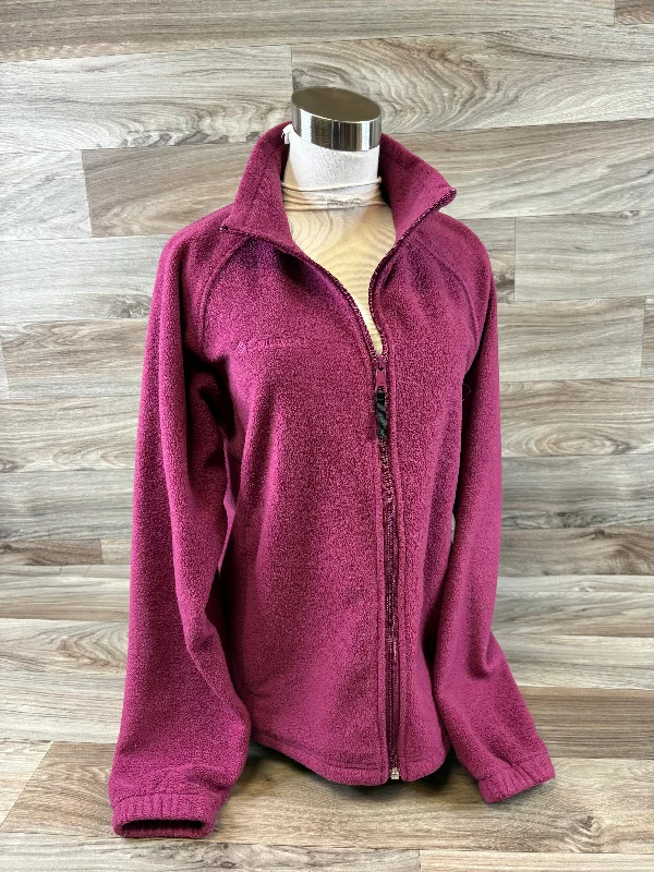 Jacket Fleece By Columbia In Purple, Size: M Wool Jacket Cashmere Jacket Tweed Jacket Jacket Fleece By Columbia In Purple, Size: M Wool Jacket Cashmere Jacket Tweed Jacket