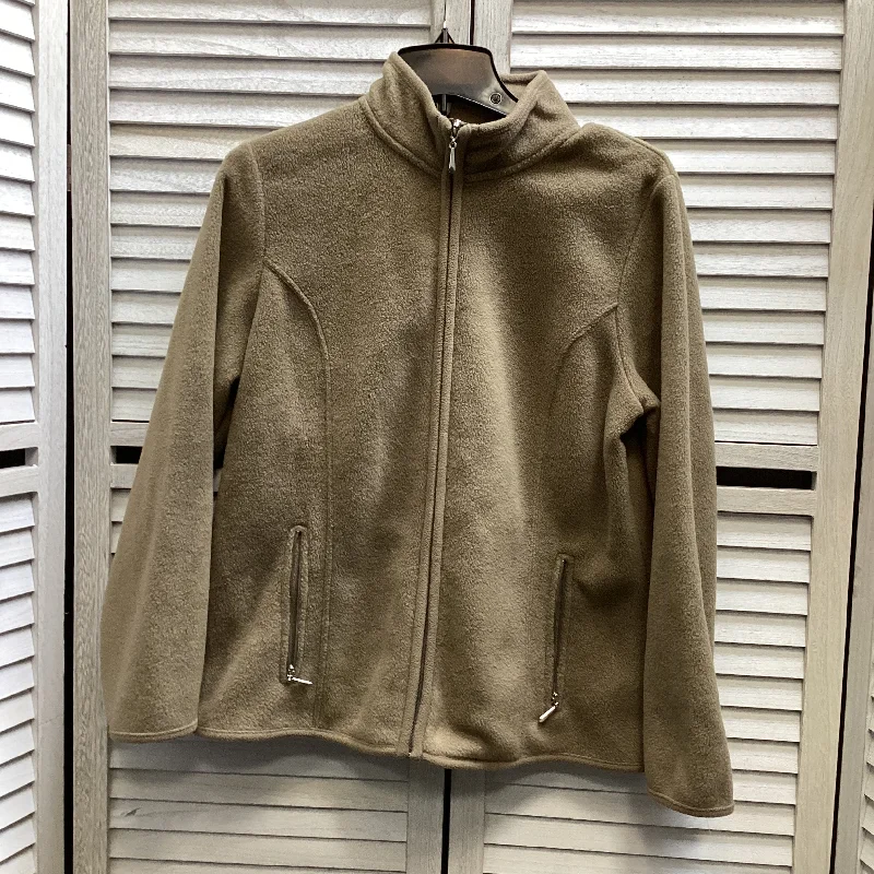 Jacket Fleece By Karen Scott In Brown, Size: M Mesh Jacket Canvas Jacket Denim Jacket Jacket Fleece By Karen Scott In Brown, Size: M Mesh Jacket Canvas Jacket Denim Jacket