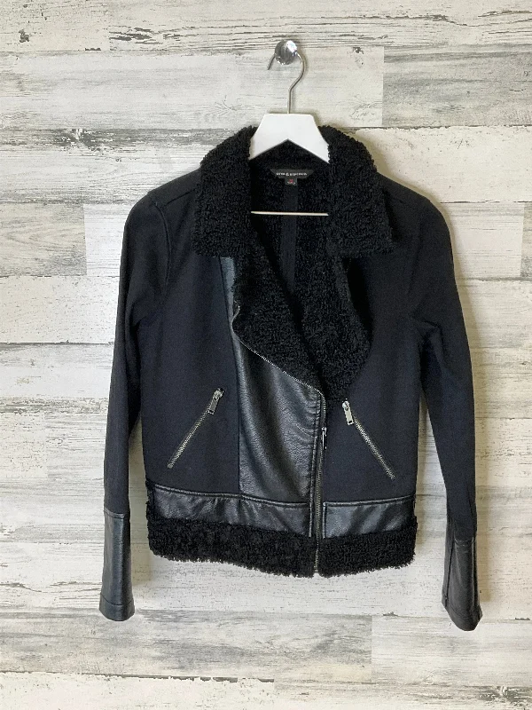 Jacket Moto By Rock And Republic In Black, Size: M Bomber Jacket Anorak Windbreaker