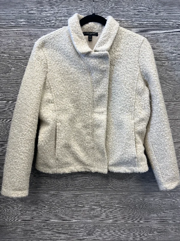Jacket Other By Banana Republic In Cream, Size: Mp Embroidered Jacket Appliqued Jacket Beaded Jacket Jacket Other By Banana Republic In Cream, Size: Mp Embroidered Jacket Appliqued Jacket Beaded Jacket