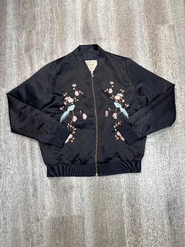 Jacket Other By Ci Sono In Black, Size: M Jersey Jacket Tulle Jacket Batik Jacket