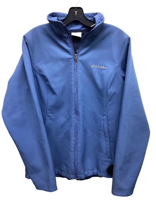 Jacket Other By Columbia In Blue, Size: M Welt Pockets Slit Pockets Flap Pockets