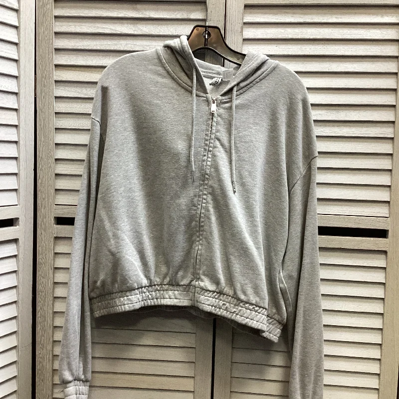 Jacket Other By Divided In Grey, Size: Xl Front Pockets Side Pockets Patch Pockets