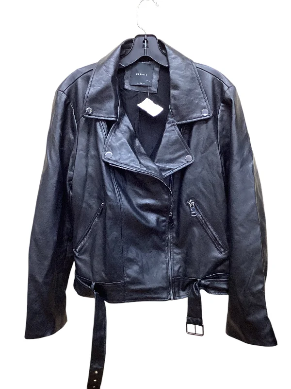 Jacket Other By Elodie In Black, Size: Xl Cotton Jacket Linen Jacket Terry Jacket